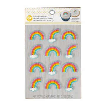 Wilton Rainbow Icing Decorations