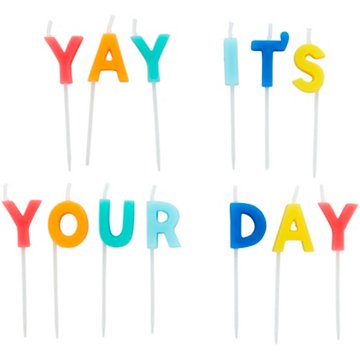 Wilton Yay It's Your Day Candle Pick Set , 13 ct