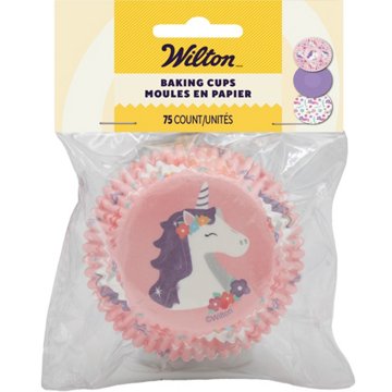 Wilton Unicorn Standard Baking Cups, 75 ct