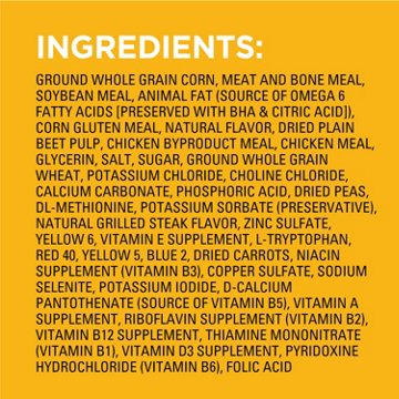 Pedigree With Tender Bites Complete Nutrition Adult Dry Dog Food - Chicken & Steak Flavor