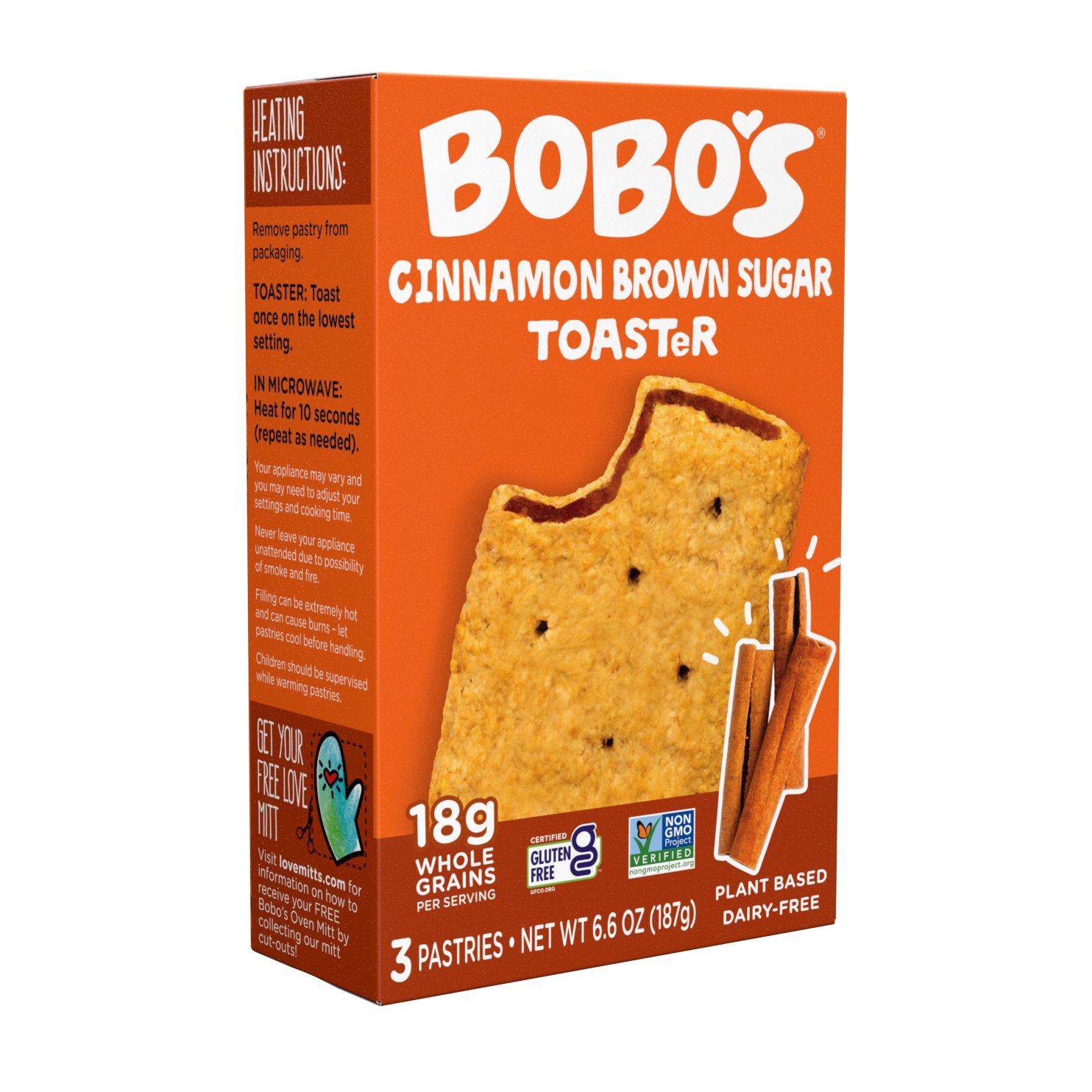 Bobo's Cinnamon Brown Sugar Toaster Pastries Shop Cereal & Breakfast