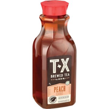 H-E-B TX Brewed Peach Tea, 52 oz