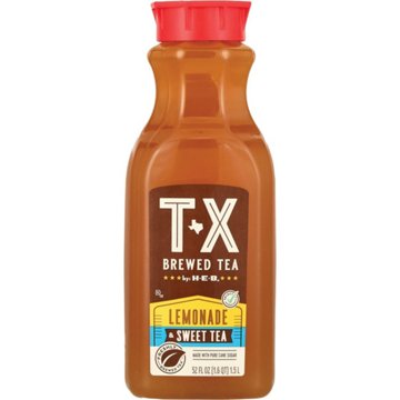 H-E-B TX Brewed Lemonade & Sweet Tea, 52 oz