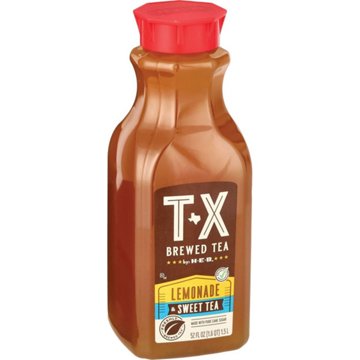 H-E-B TX Brewed Lemonade & Sweet Tea, 52 oz