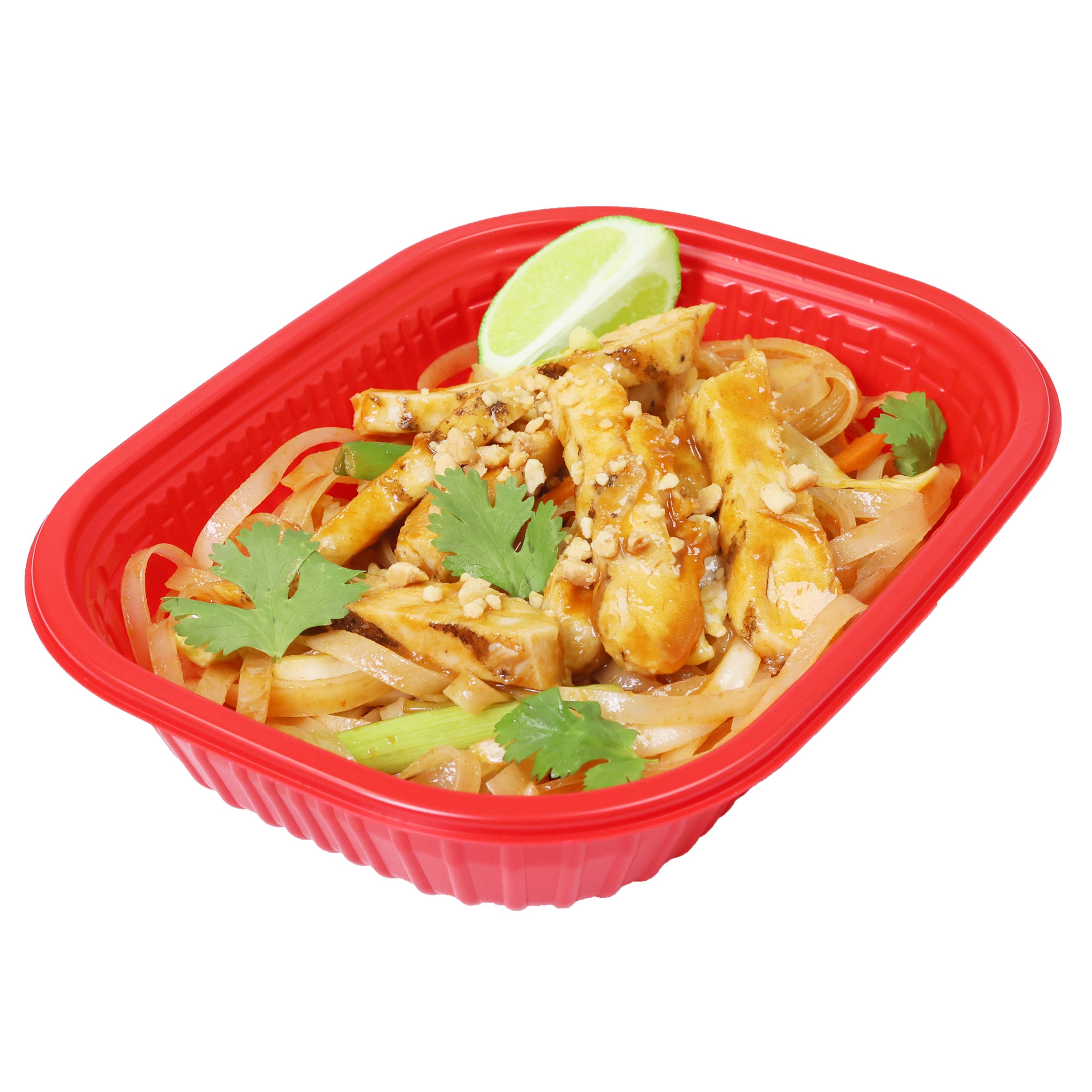 HEB Sushiya Chicken Pad Thai Noodle Bowl Served Hot Shop Sushi at