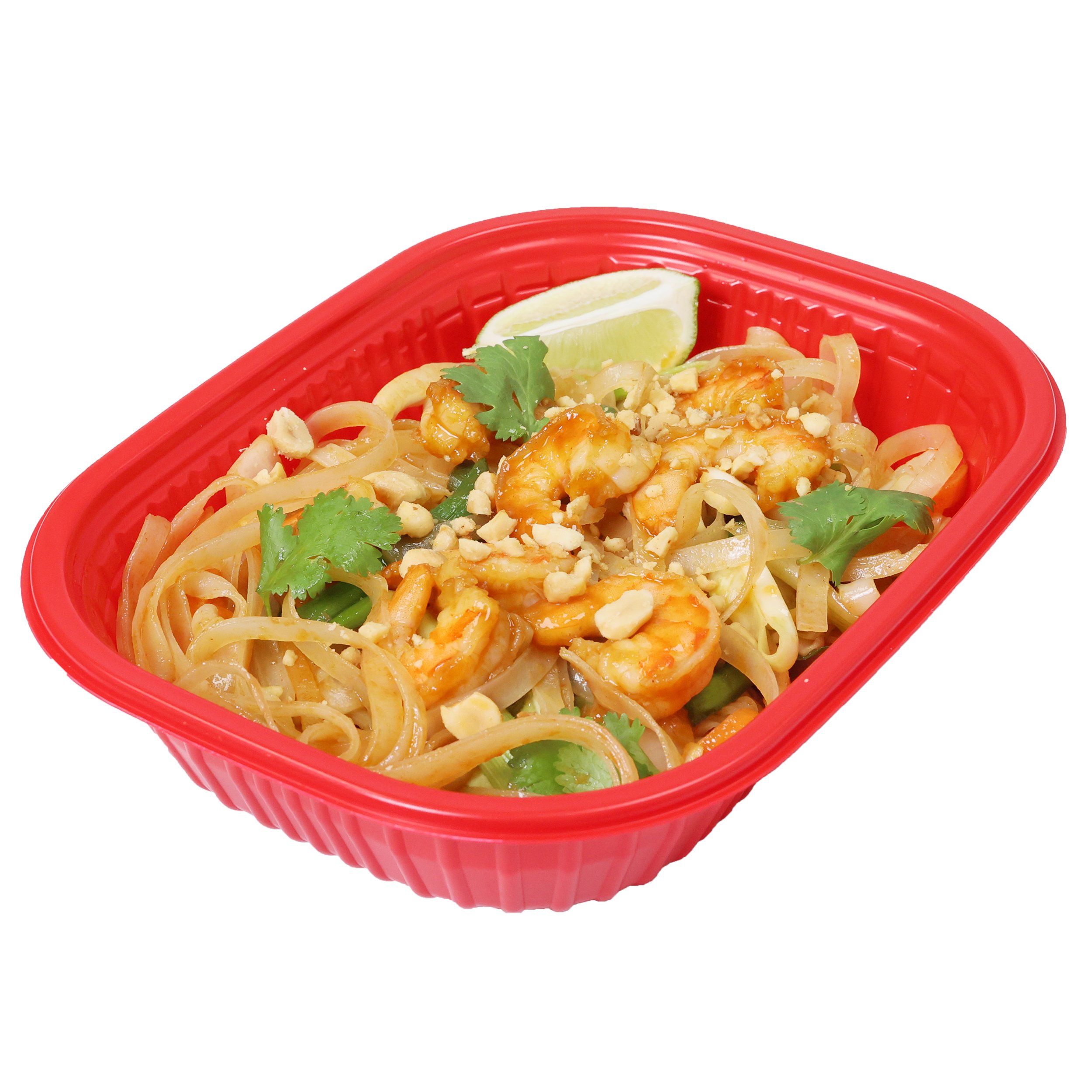 H-E-B Sushiya Shrimp Pad Thai Noodle Bowl - Served Hot - Shop Sushi At ...