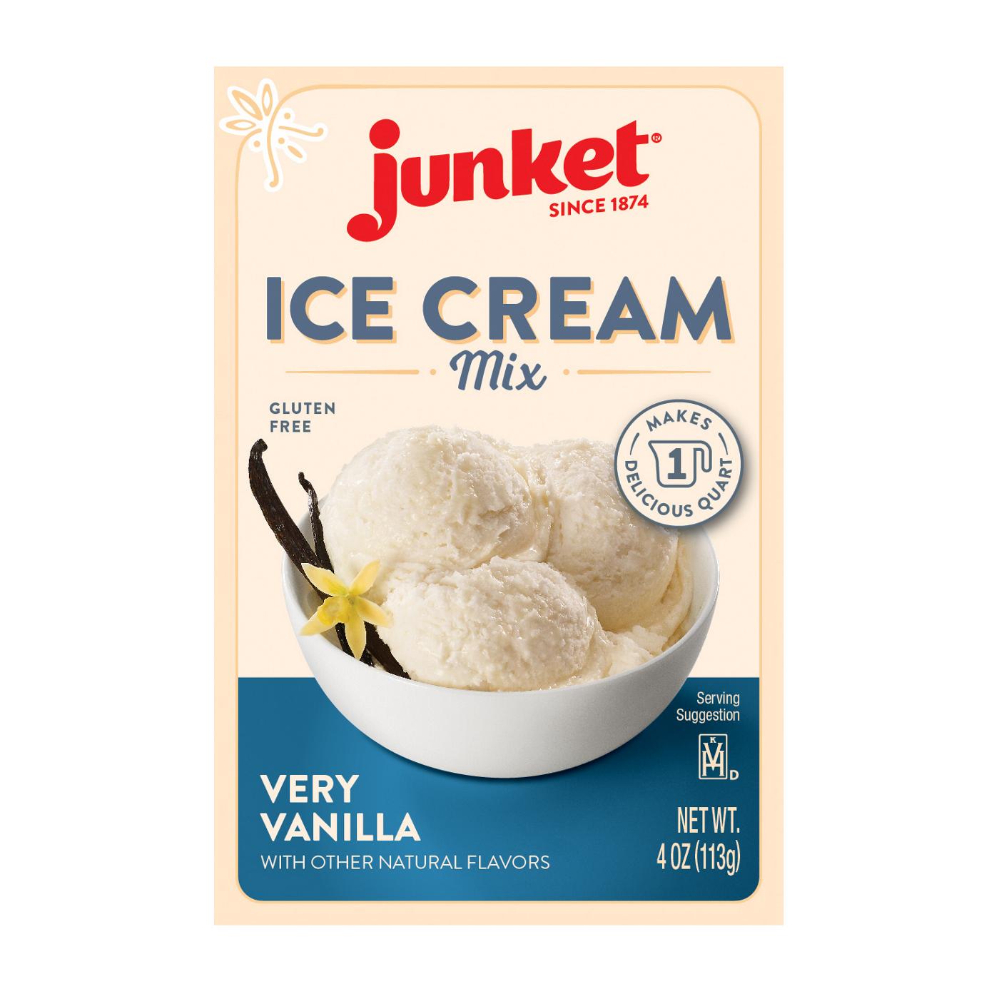 Junket Very Vanilla Ice Cream Mix; image 1 of 4