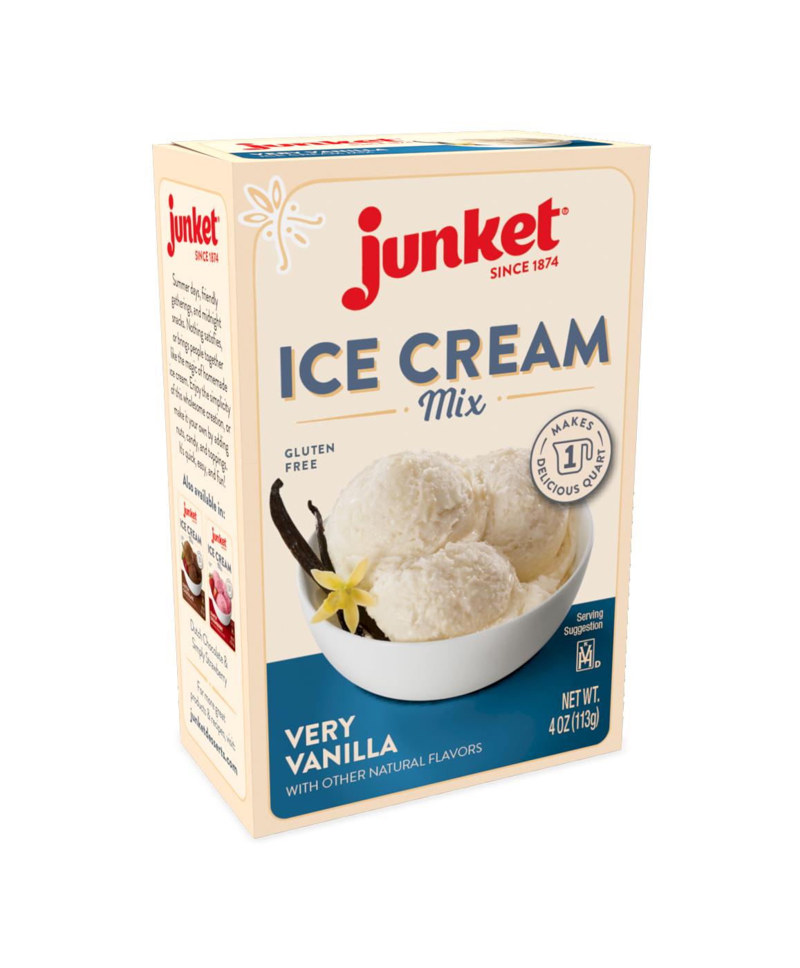 Junket Very Vanilla Ice Cream Mix; image 3 of 4