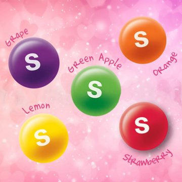 Skittles Original Fun Size Valentine's Exchange Candy