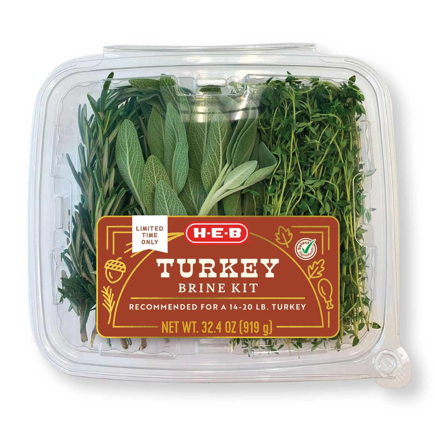 HEB Turkey Brine Kit Shop Herbs at HEB
