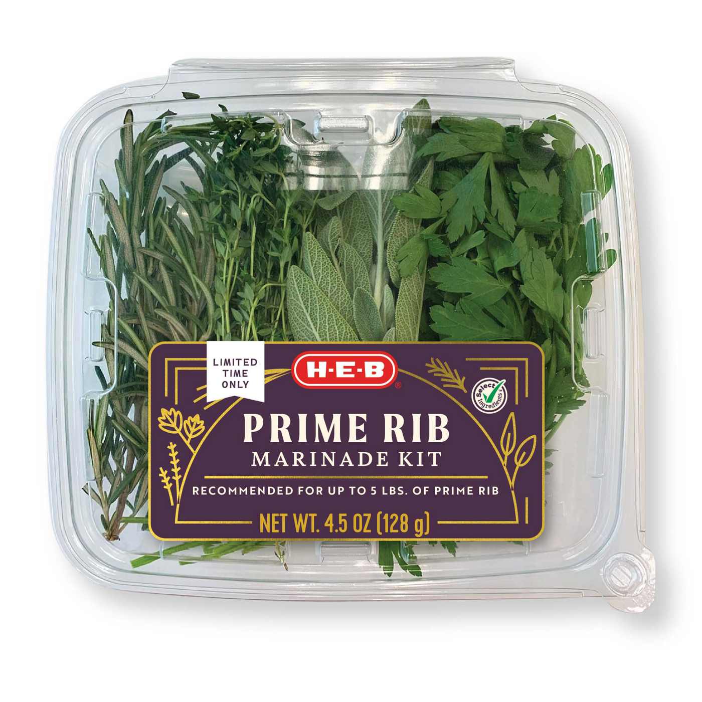 H-E-B Prime Rib Marinade Kit; image 1 of 3