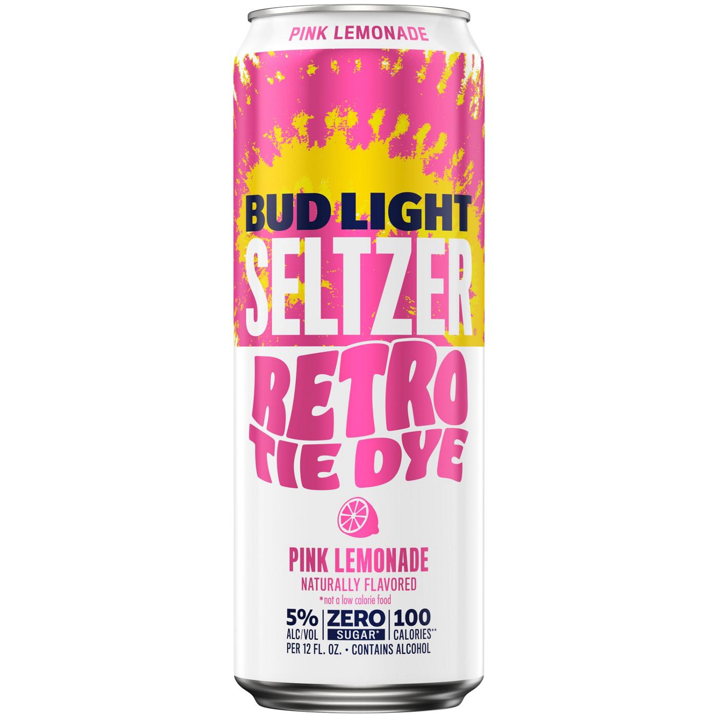 Bud Light Retro Tie Dye Hard Seltzer; image 1 of 2