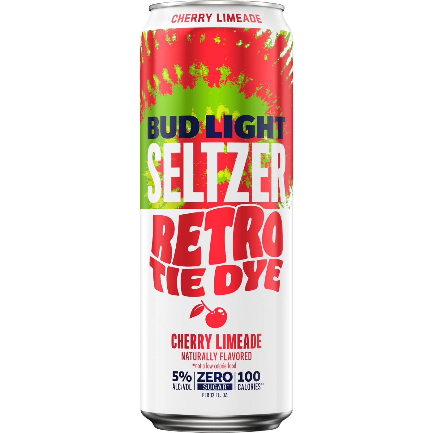 Bud Light Retro Tie Dye Hard Seltzer; image 2 of 2