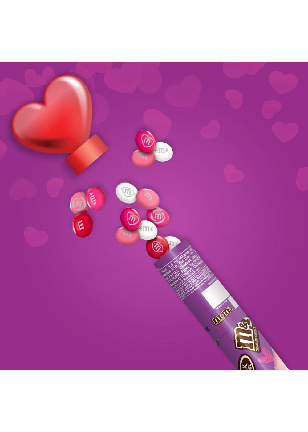 M&M'S Milk Chocolate Valentine's Candy Tube; image 7 of 7