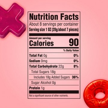 Life Savers Wild Berries Gummies Valentines Heart Gift Box