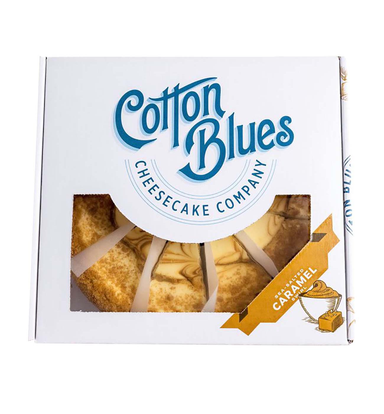 Cotton Blues Cheesecake Company Sea-Salted Caramel Swirl Cheesecake; image 1 of 2