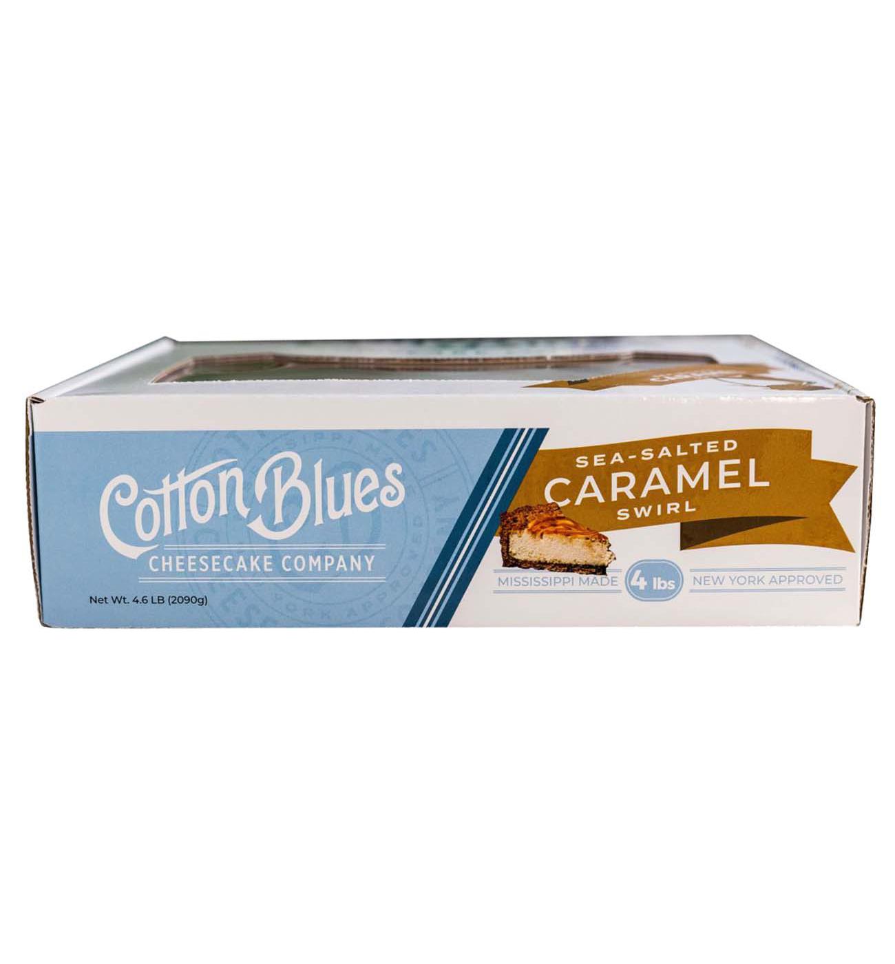 Cotton Blues Cheesecake Company Sea-Salted Caramel Swirl Cheesecake; image 2 of 2
