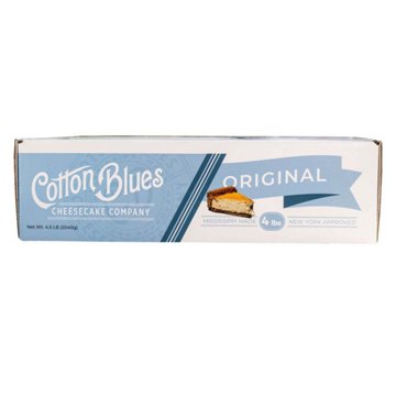 Cotton Blues Cheesecake Company Original Cheesecake, 72 oz