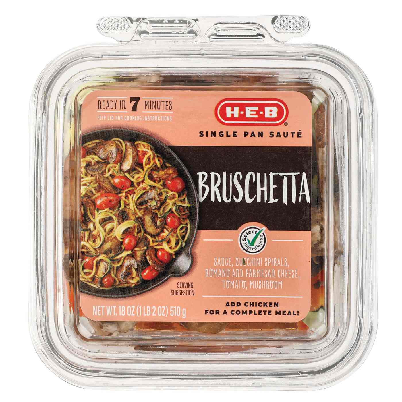 HEB Bruschetta Skillet Saute Shop Mixed Vegetables at HEB