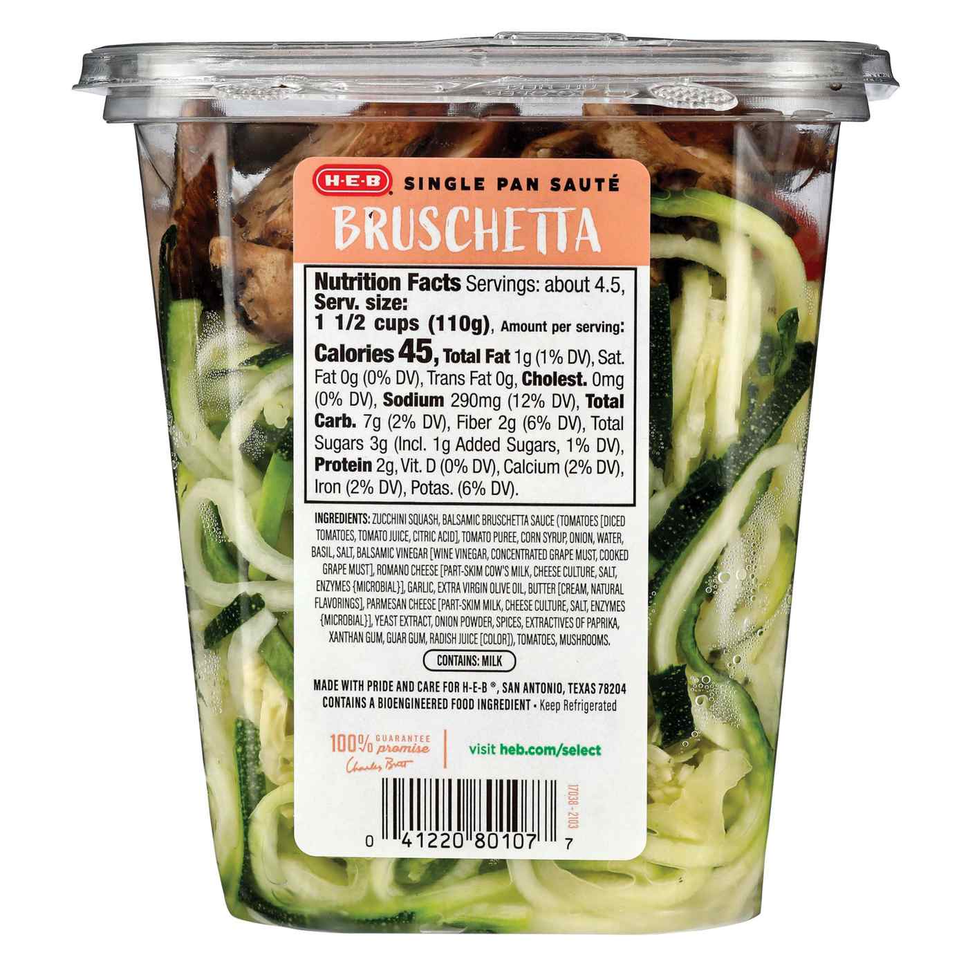 HEB Bruschetta Skillet Saute Shop Mixed Vegetables at HEB