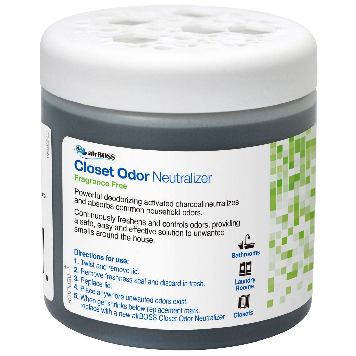 airBOSS Closet Odor Neutralizer - Fragrance Free; image 2 of 2