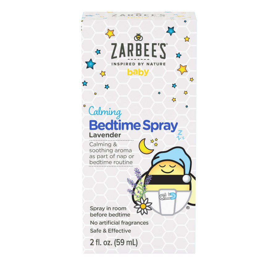 Zarbee's Baby Calming Bedtime Spray, Lavender & Chamomile Shop Medicines & Treatments at HEB