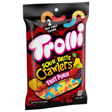 Trolli Fruit Punch Sour Brite Crawlers