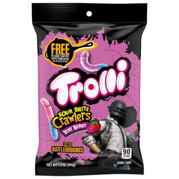 Trolli Very Berry Sour Brite Crawlers, 7.2 oz