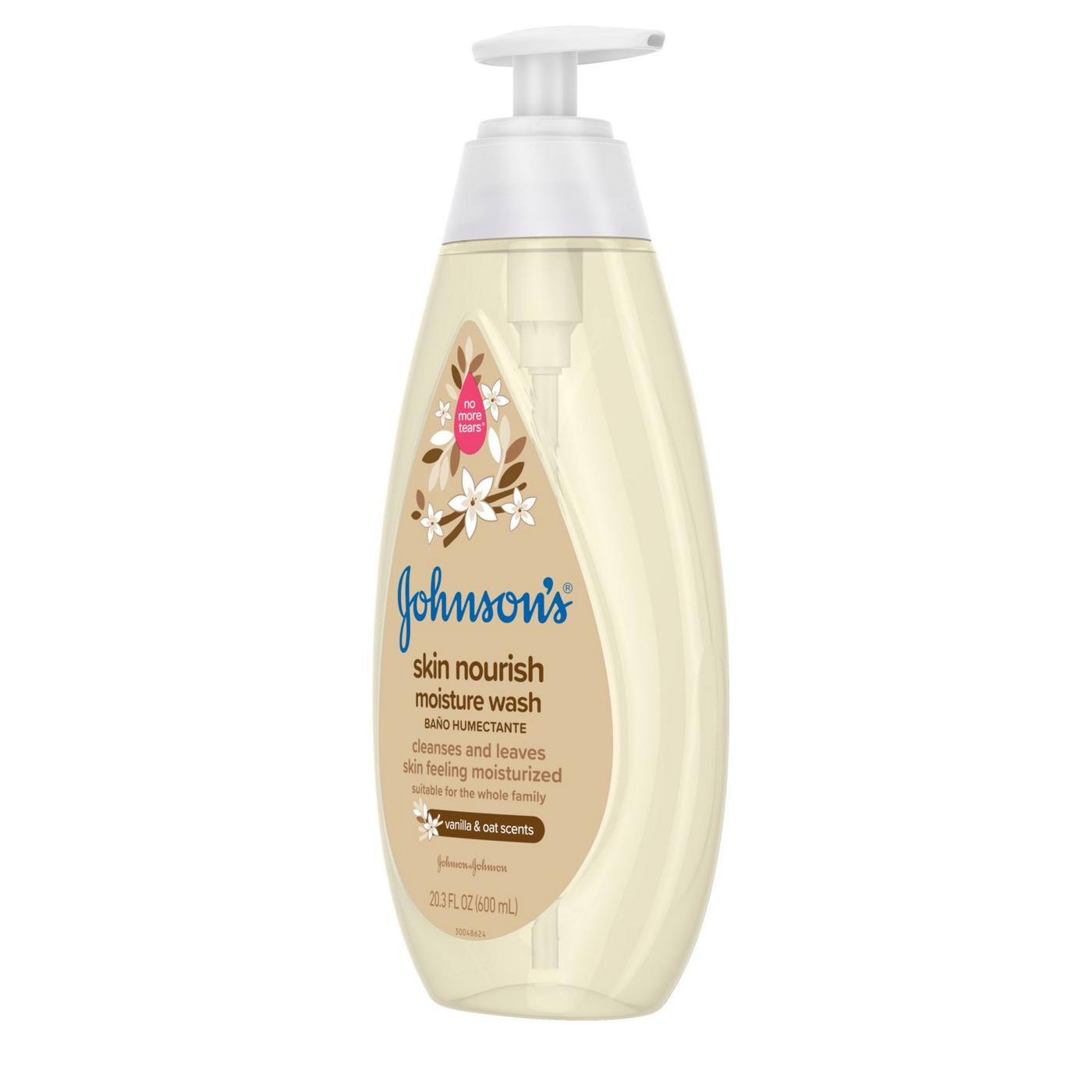 Johnson's Baby Nourishing Moisture Wash with Vanilla & Oat; image 6 of 8