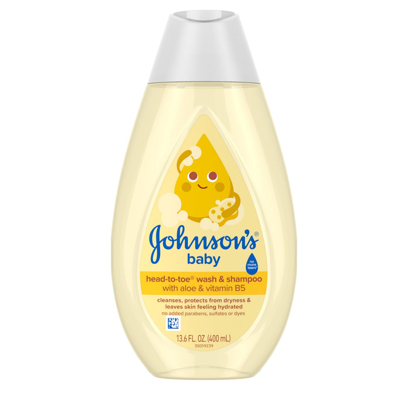 Johnson's Baby Head-To-Toe Tearless Gentle Baby Wash & Shampoo; image 1 of 5