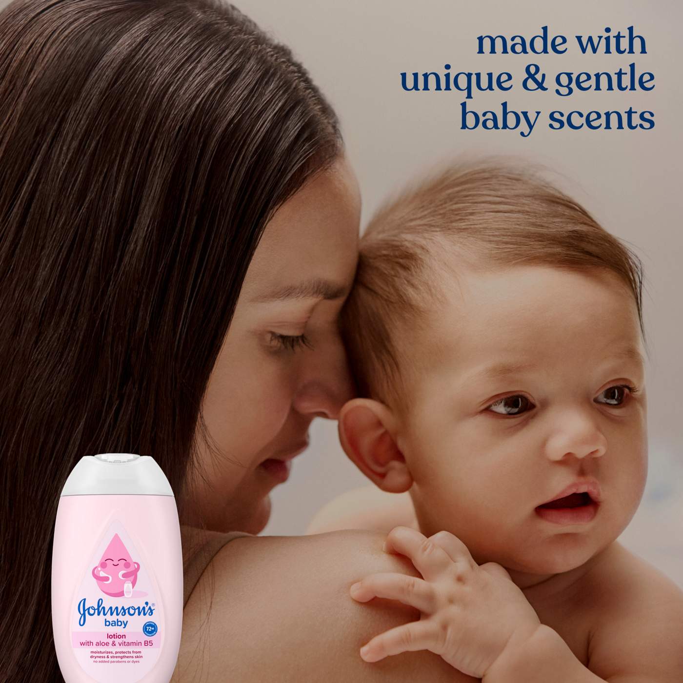 Johnson's Baby Moisturizing Pink Lotion with Coconut Oil; image 2 of 6