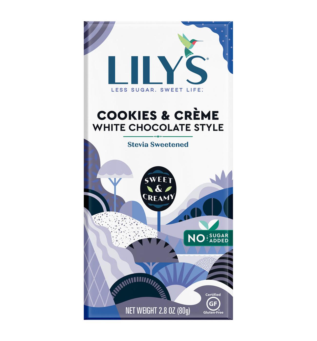 Lily's Sweets Chocolate Bar Dark Crispy Rice 85g