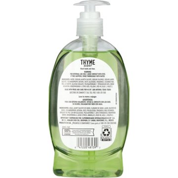 H-E-B Liquid Hand Soap - Thyme, 11.25 oz