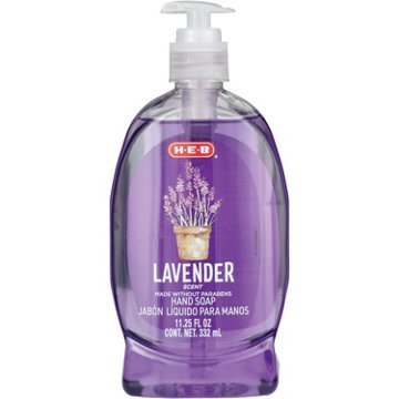 H-E-B Liquid Hand Soap - Lavender, 11.25 oz