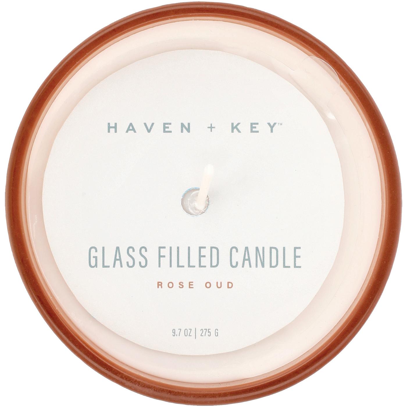 Haven + Key Rose Oud Scented Candle Shop Candles at HEB
