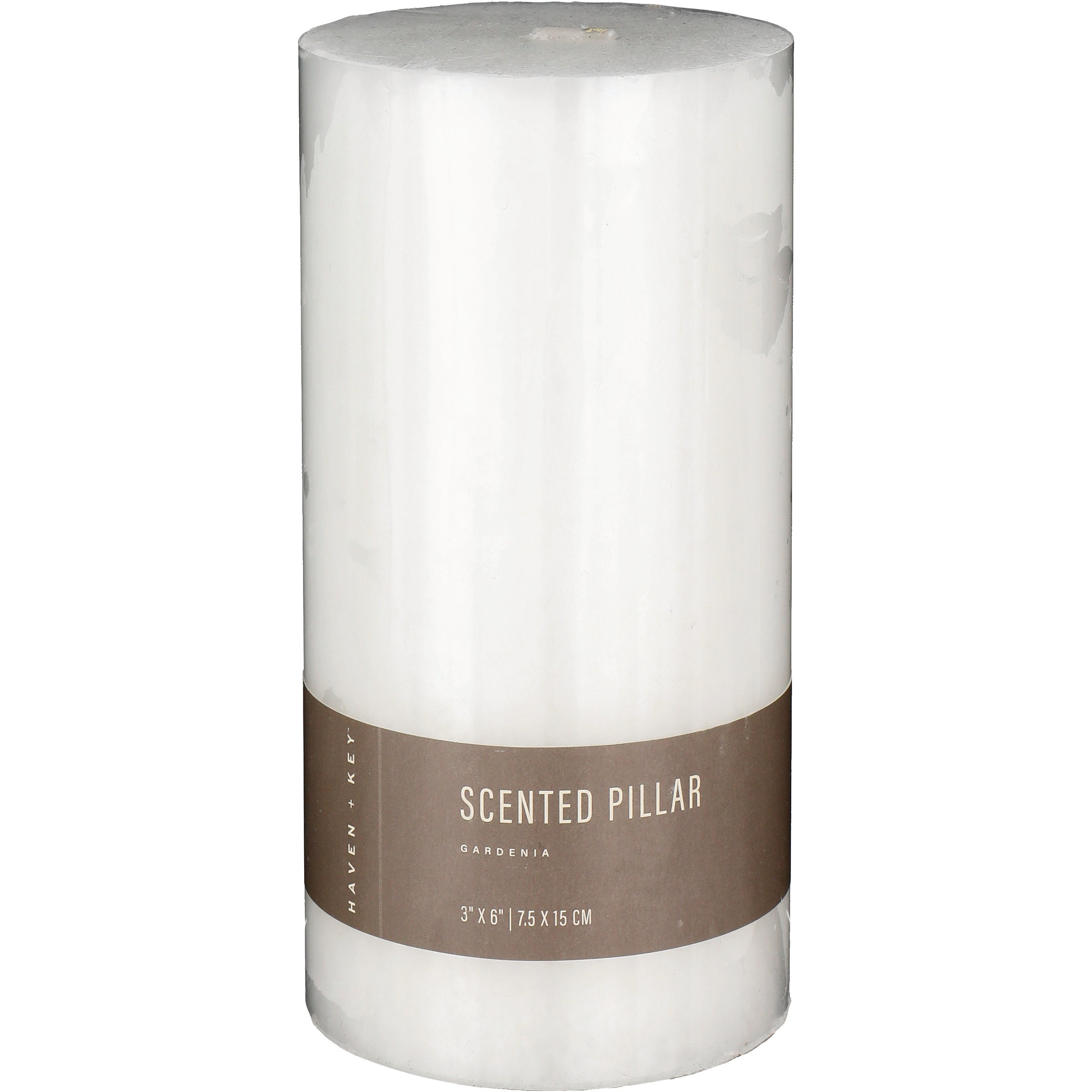 Haven + Key Gardenia Scented Pillar Candle Shop Candles at HEB