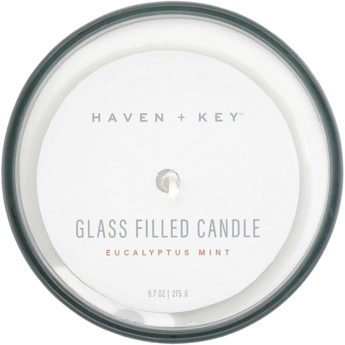 Haven + Key Eucalyptus & Mint Scented Candle; image 2 of 2