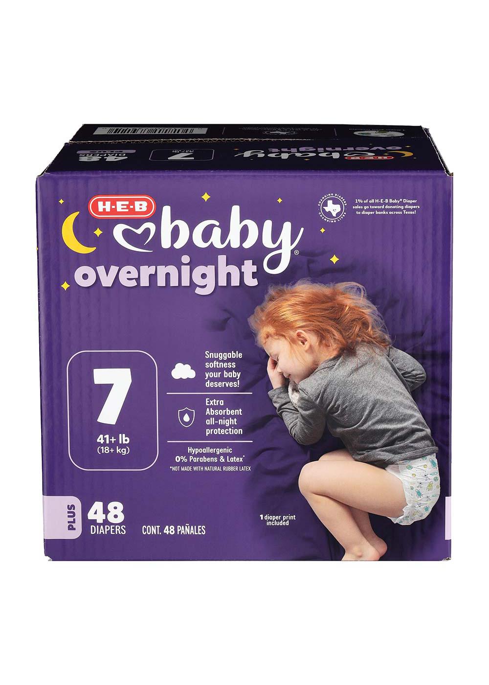 H-E-B Baby Jumbo Pack Diapers - Size 7