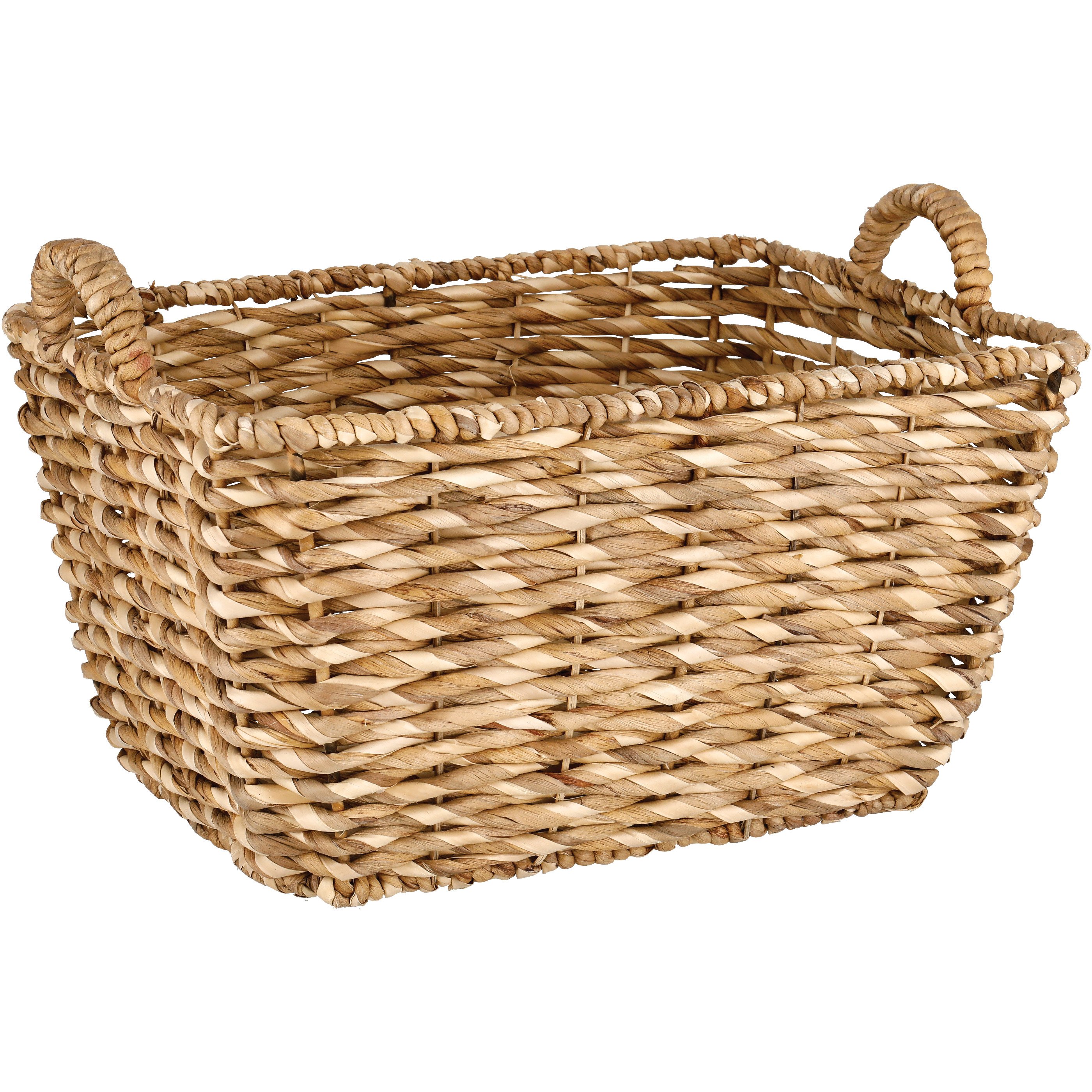 Haven + Key Large Woven Water Hyacinth Storage Basket - Natural - Shop ...