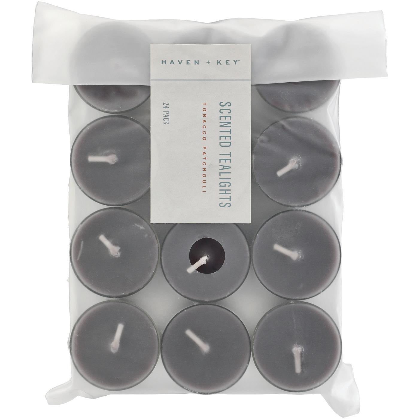 Haven + Key Tobacco & Patchouli Scented Tealights; image 1 of 2