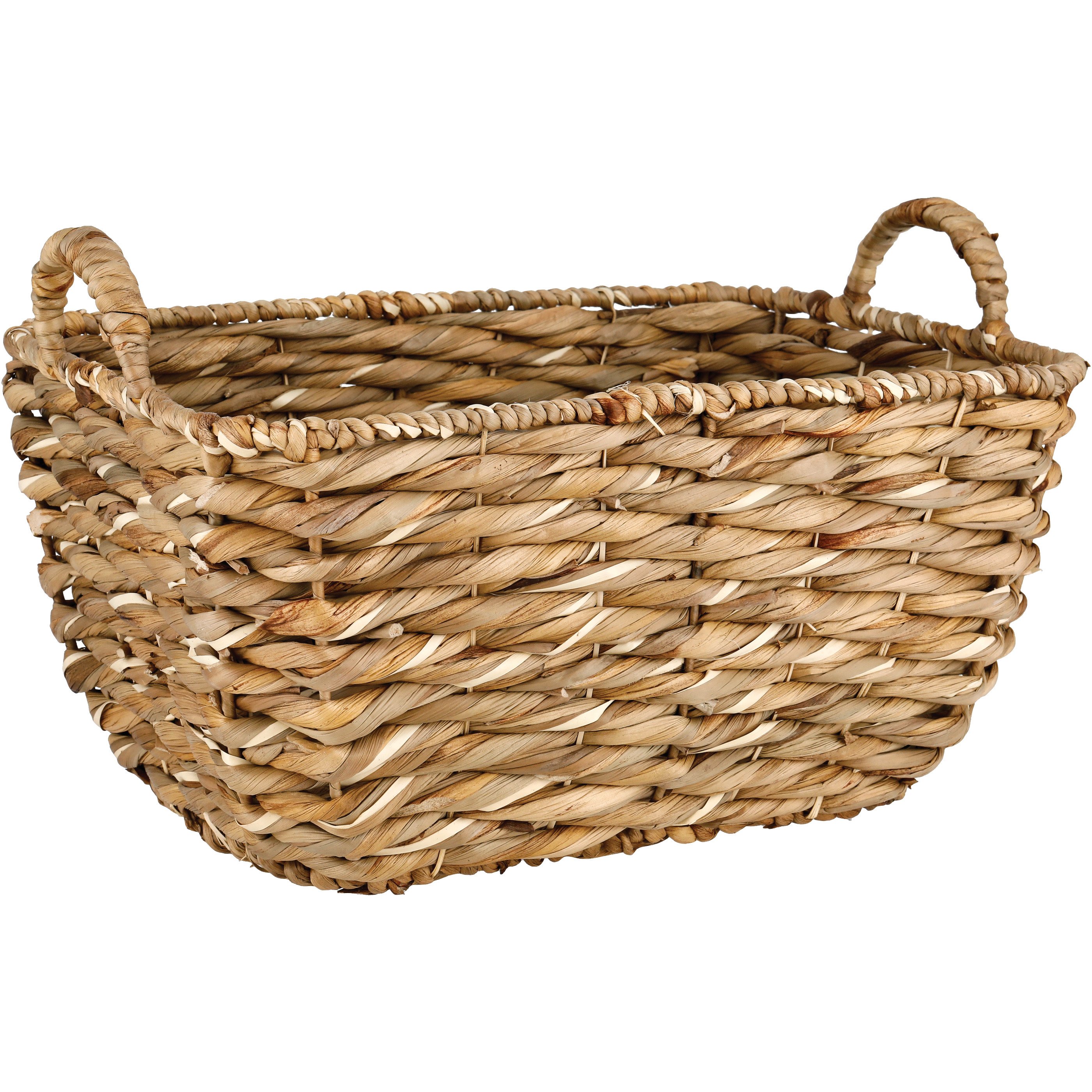 Haven + Key Medium Woven Water Hyacinth Storage Basket - Natural - Shop ...