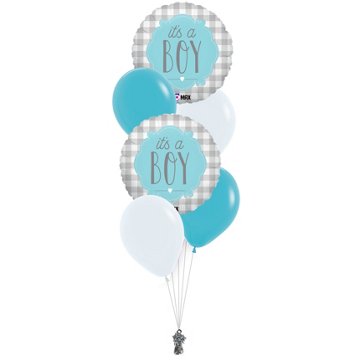BLOOMS by H-E-B New Baby Boy Balloon Bouquet