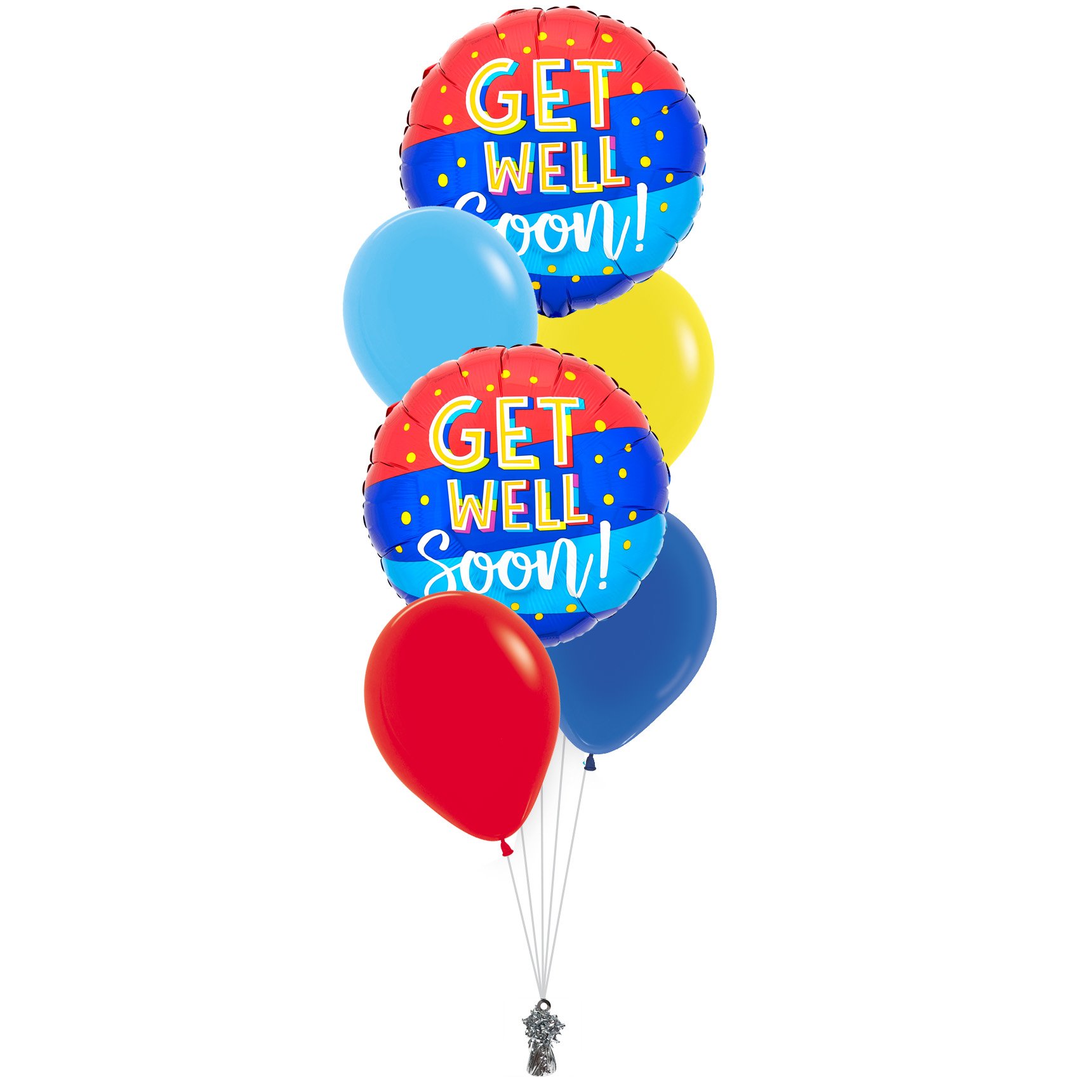 Get well shop balloons