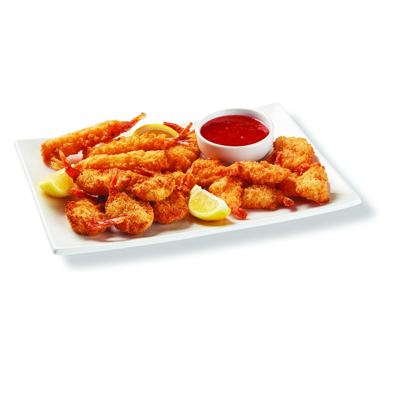 HEB Frozen Spinach DipStuffed Breaded Butterfly Shrimp Shop Shrimp & shellfish at HEB