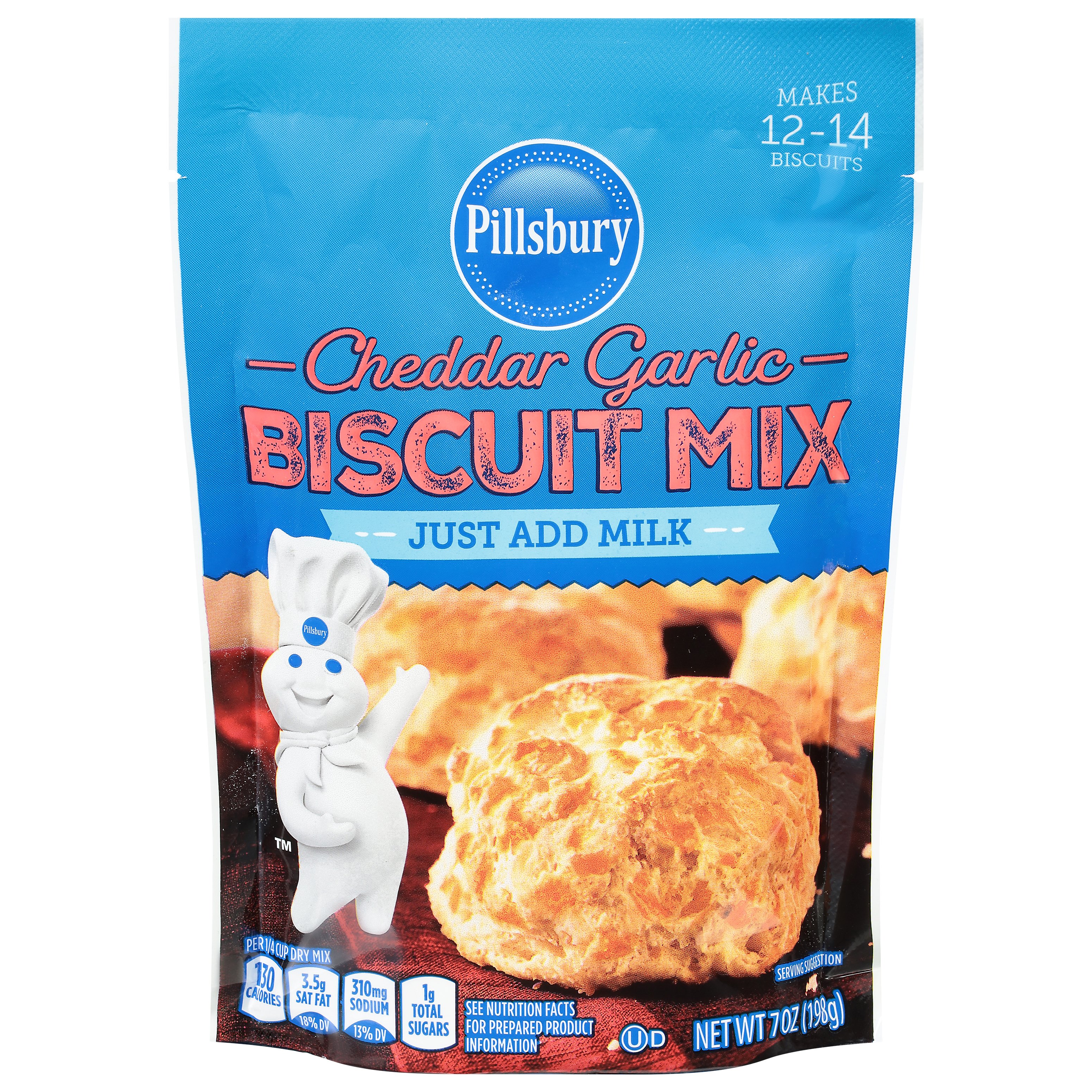 Pillsbury Cheddar Garlic Biscuit Mix Shop Baking Mixes at HEB
