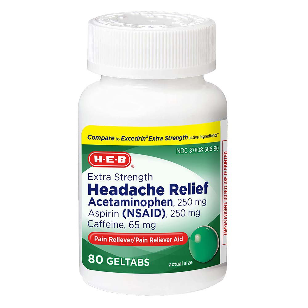 Find Headache Relief with Excedrin Geltabs