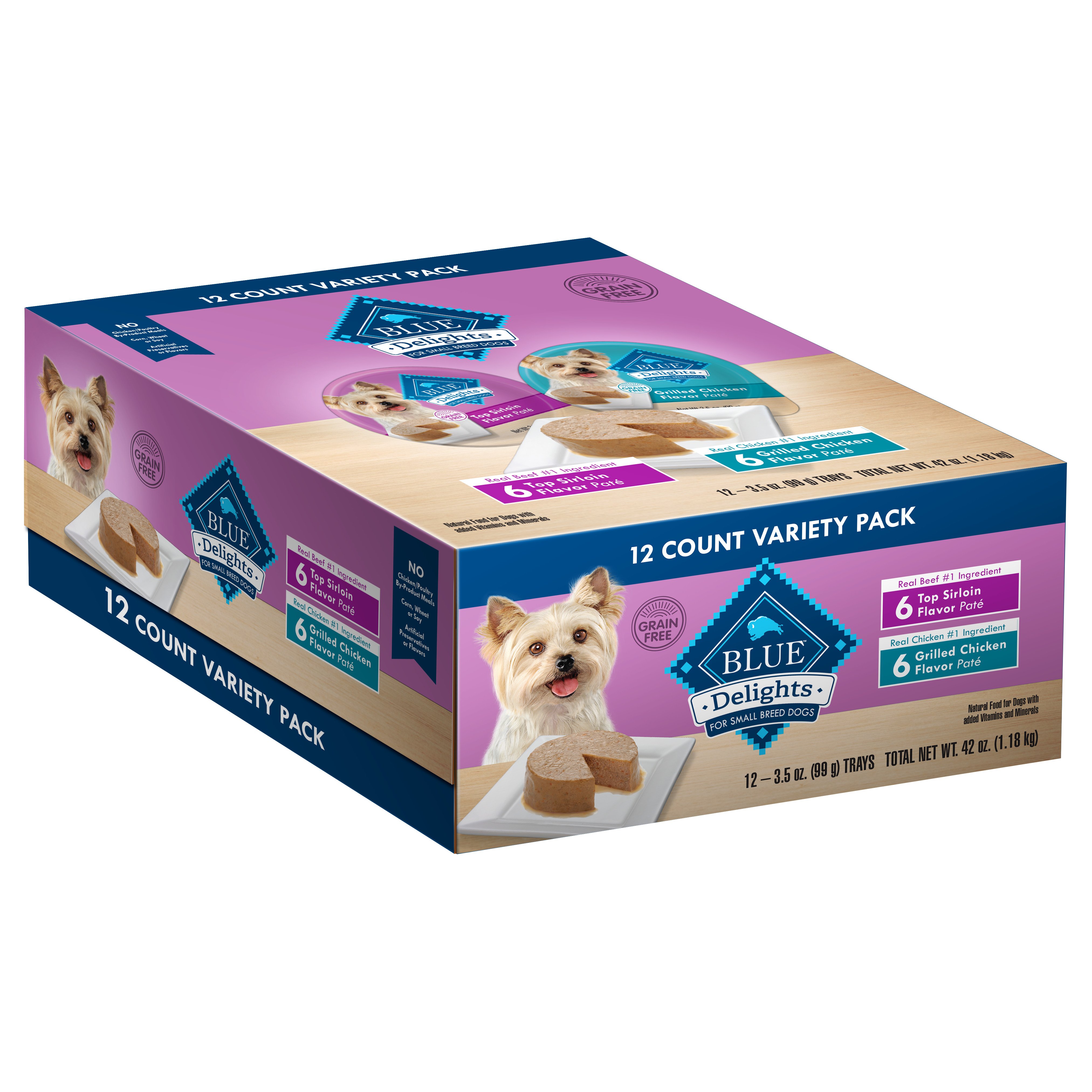 Blue buffalo wet dog food hot sale small breed