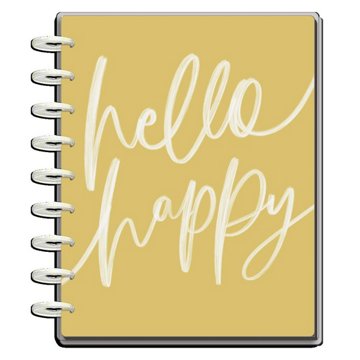 The Happy Planner Hello Happy Classic Guided Journal