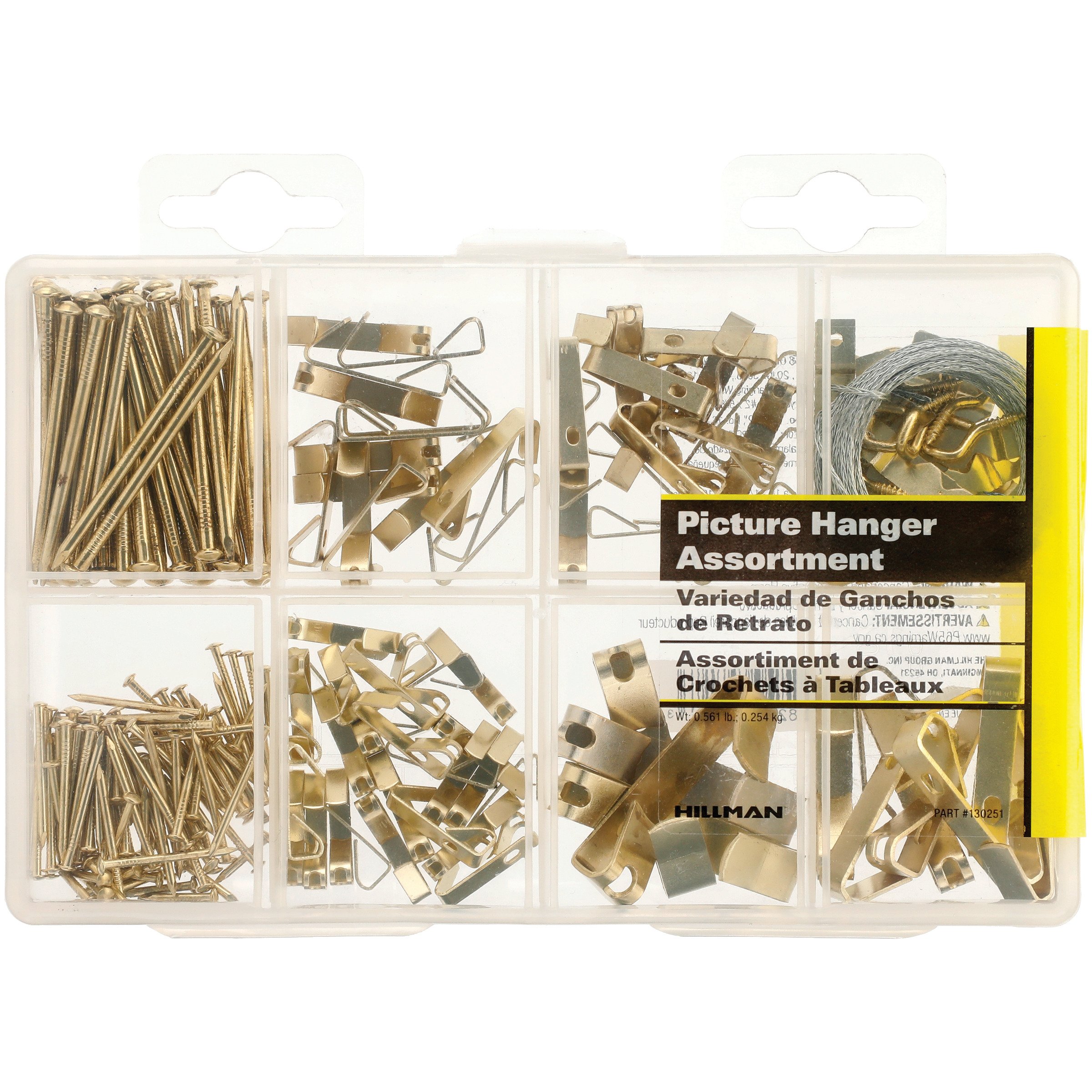 Hillman Medium Picture Hanger Assortment - Shop Home Improvement at H-E-B