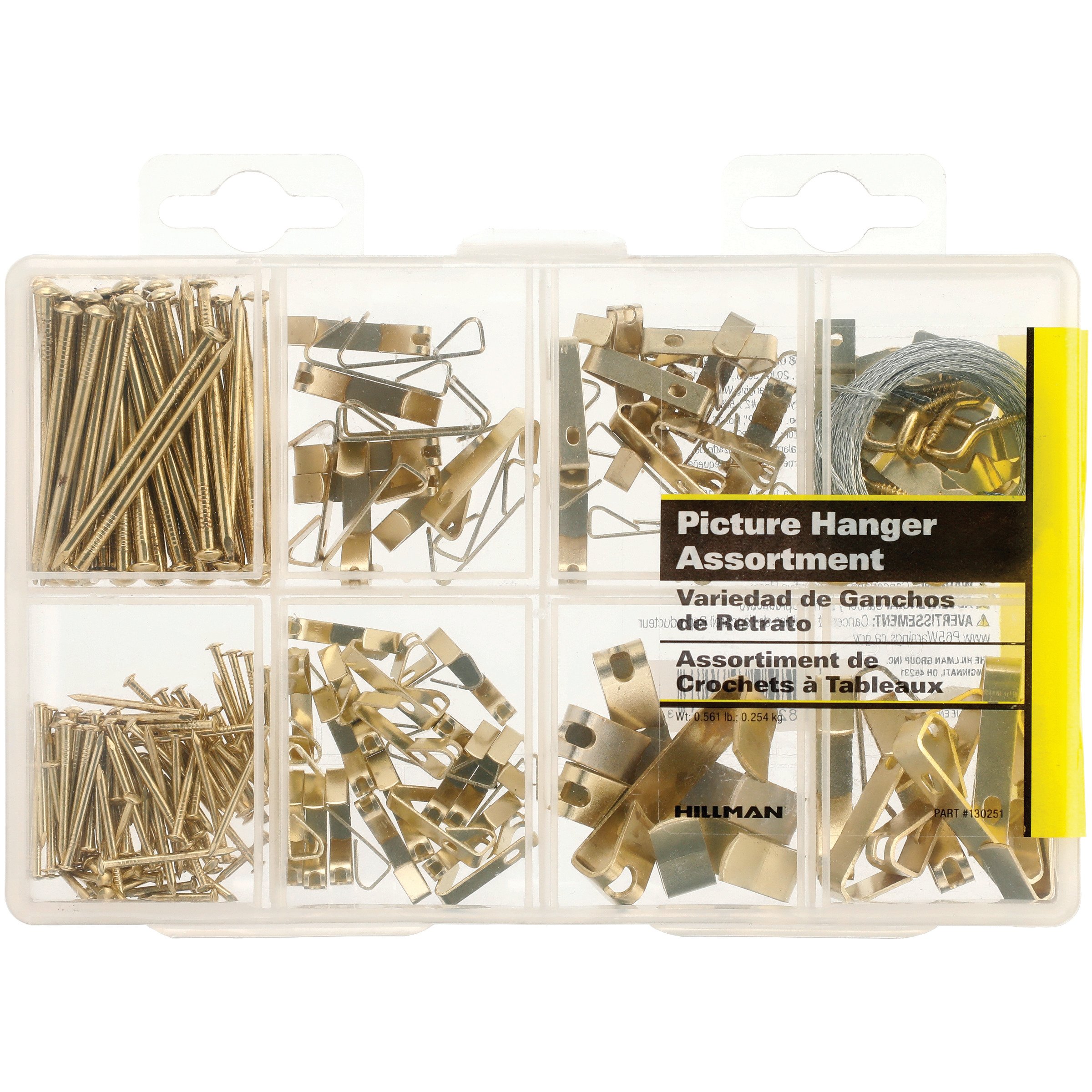 Hillman Medium Picture Hanger Assortment - Shop Hooks & Picture Hangers ...